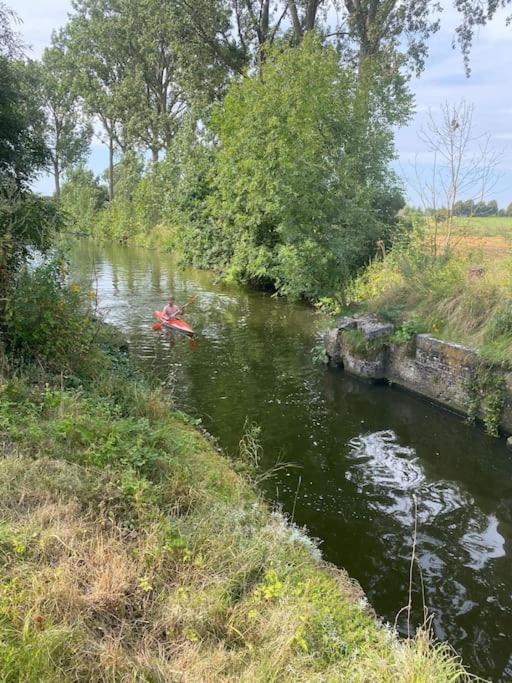 Huisje Aan De Schelde Spiere Zewnętrze zdjęcie